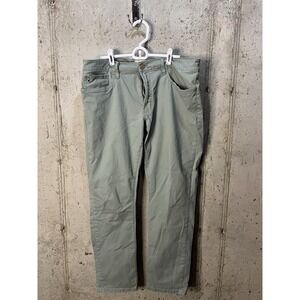 Tailor Vintage Men's Slim Fit Stretch Chino Pant Size 36 X 30 Chinois Green